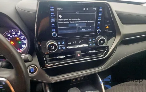 2021 Toyota Highlander L z USA, uszkodzony, nr VIN 5TDCZRAH6MS038489